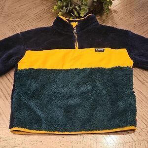 Levi's Kids Fleece Pullover Size 7 Excellent Condition